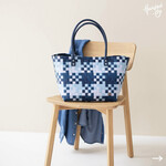 Handed By Mingle shopper ocean blue