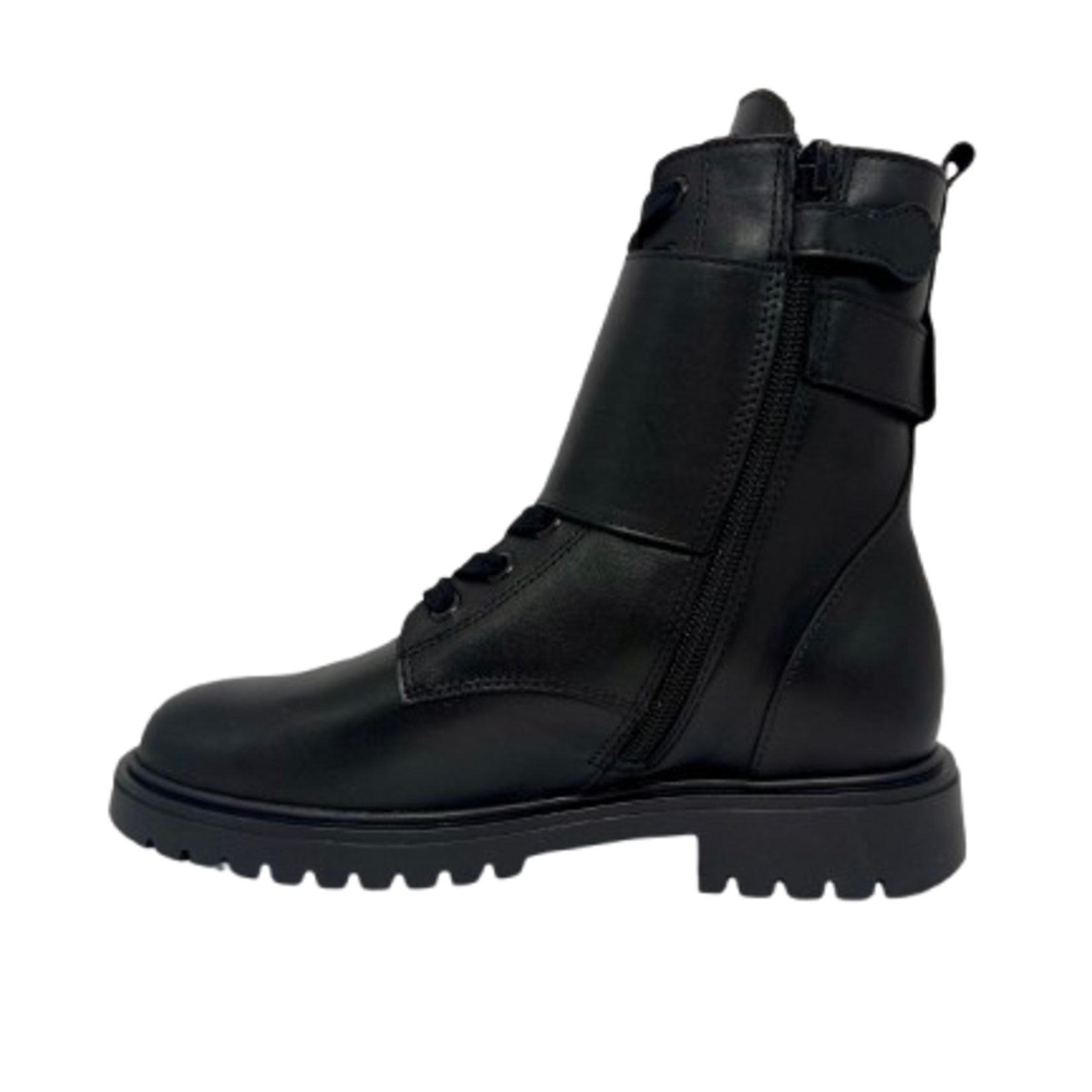 Acebos Acebos Hoge schoen zwart stoer