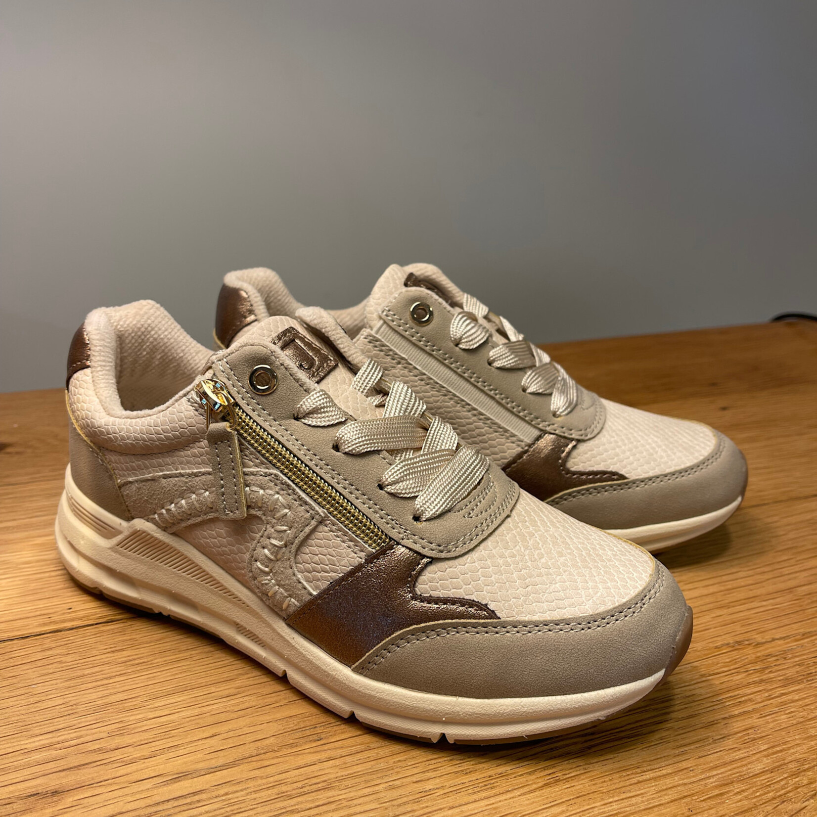 SJ SJ Sneaker beige/brons