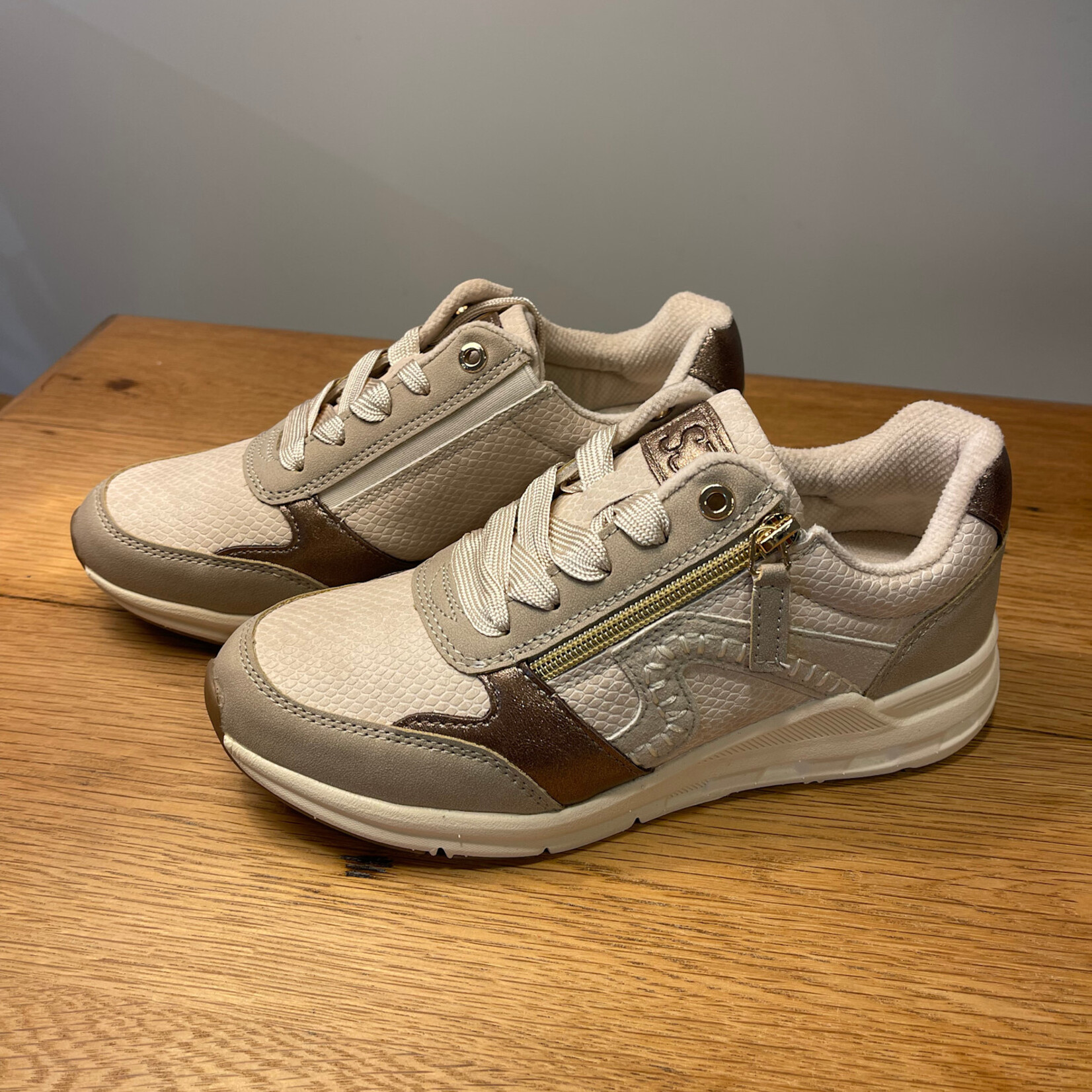 SJ SJ Sneaker beige/brons