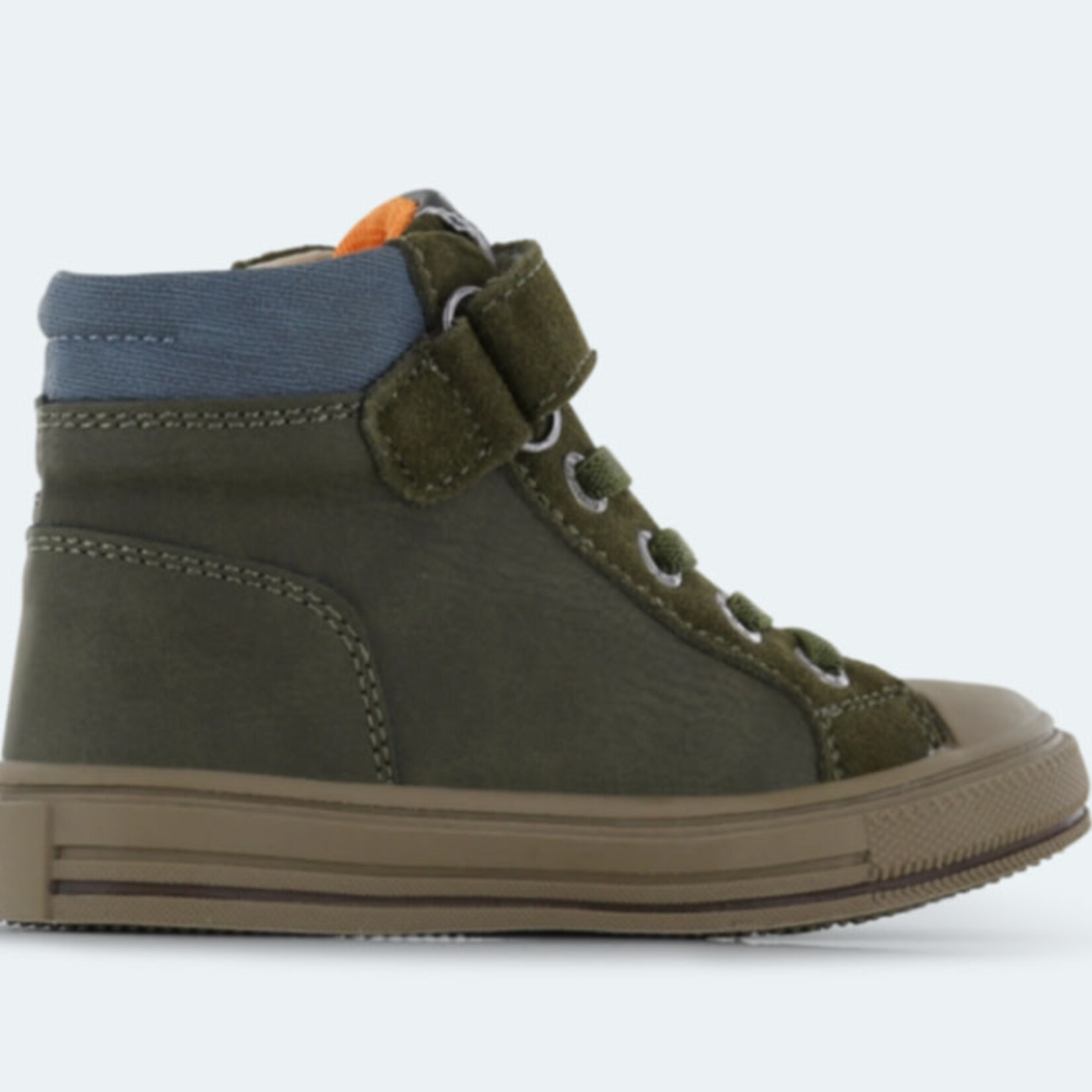 Shoesme Shoesme hoge sneaker kaki