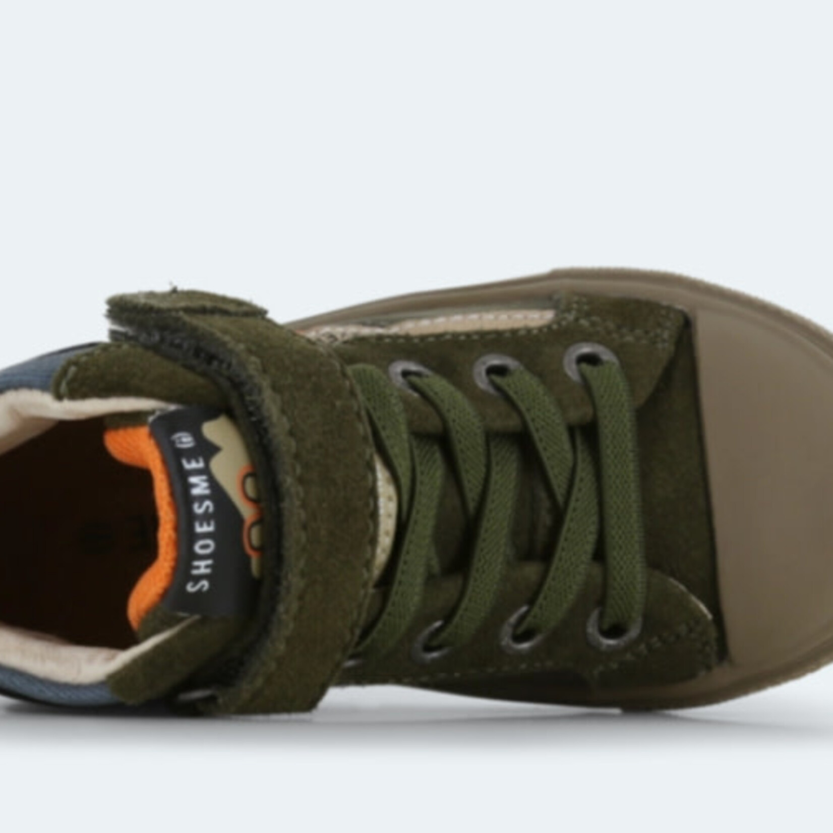 Shoesme Shoesme hoge sneaker kaki