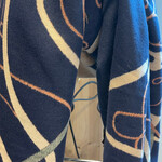 TiF Sjaal cirkel blauw