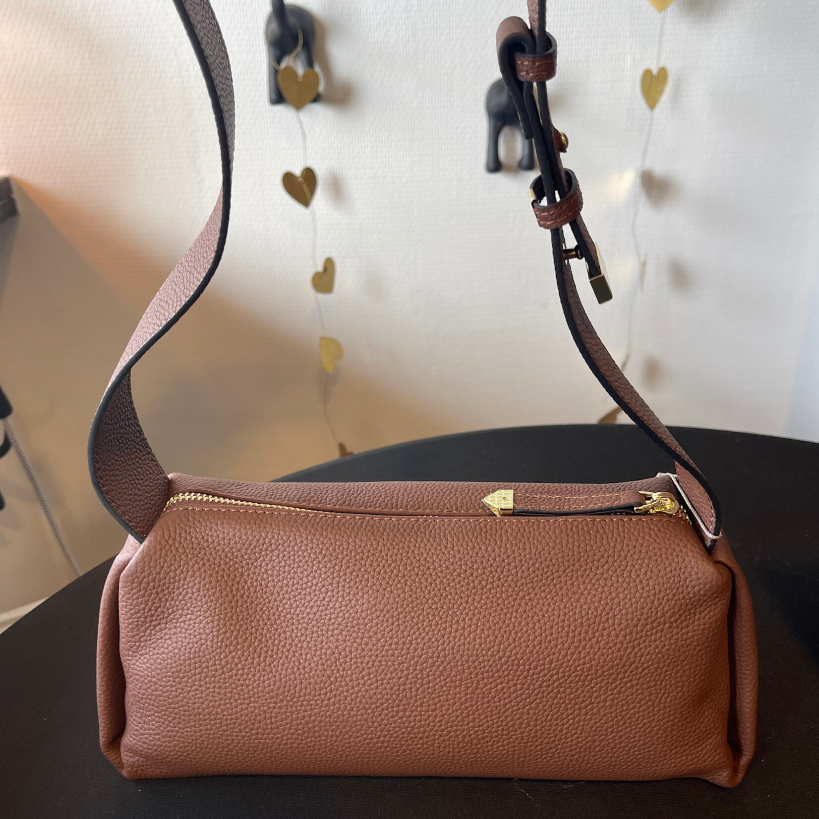 TiF Handtas leder bruin design