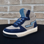 Jopper Hoge sneaker blauw