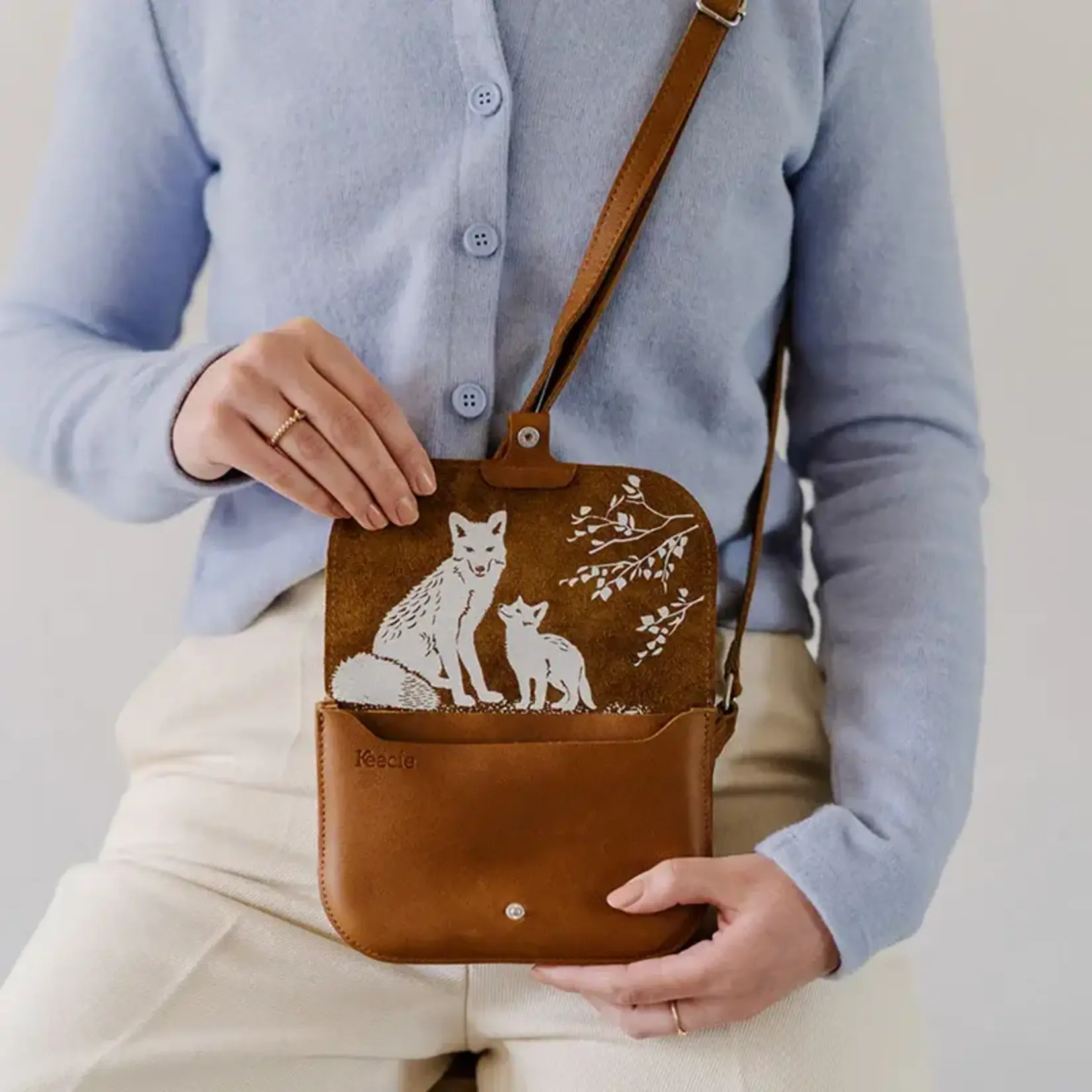 Keecie Keecie Little Fox cognac
