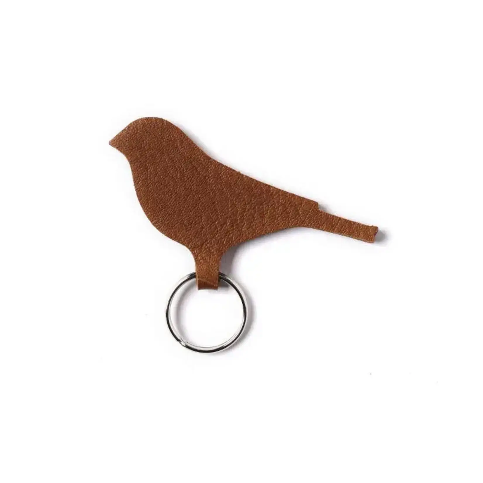 Keecie Keecie Keyring Mini Tweet cognac