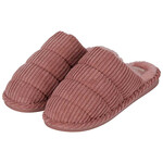 Apollo Pantoffel roze velours