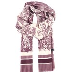 Giuliano sjaal bordeaux tek