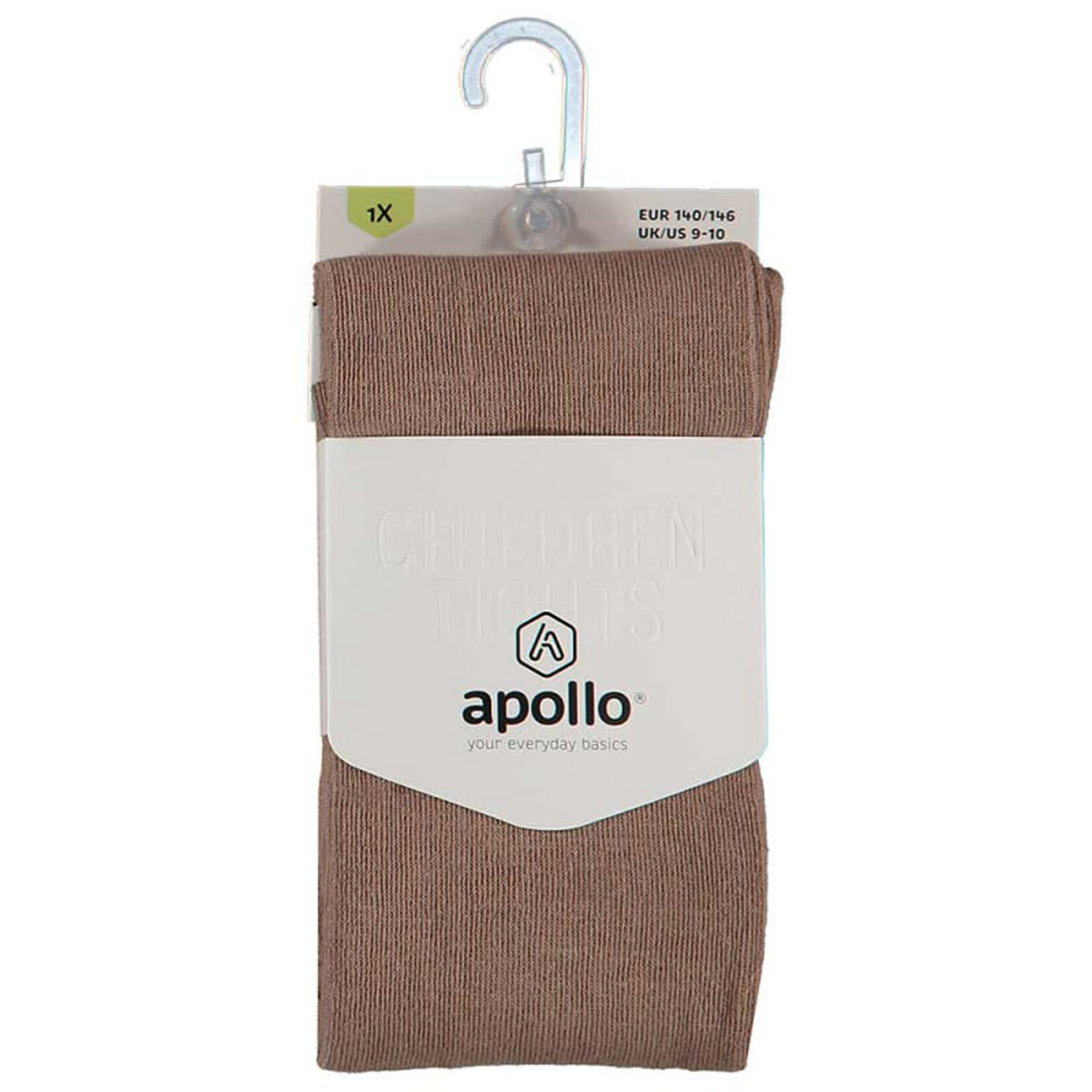 GIRLS TIGHTS COTTON taupe