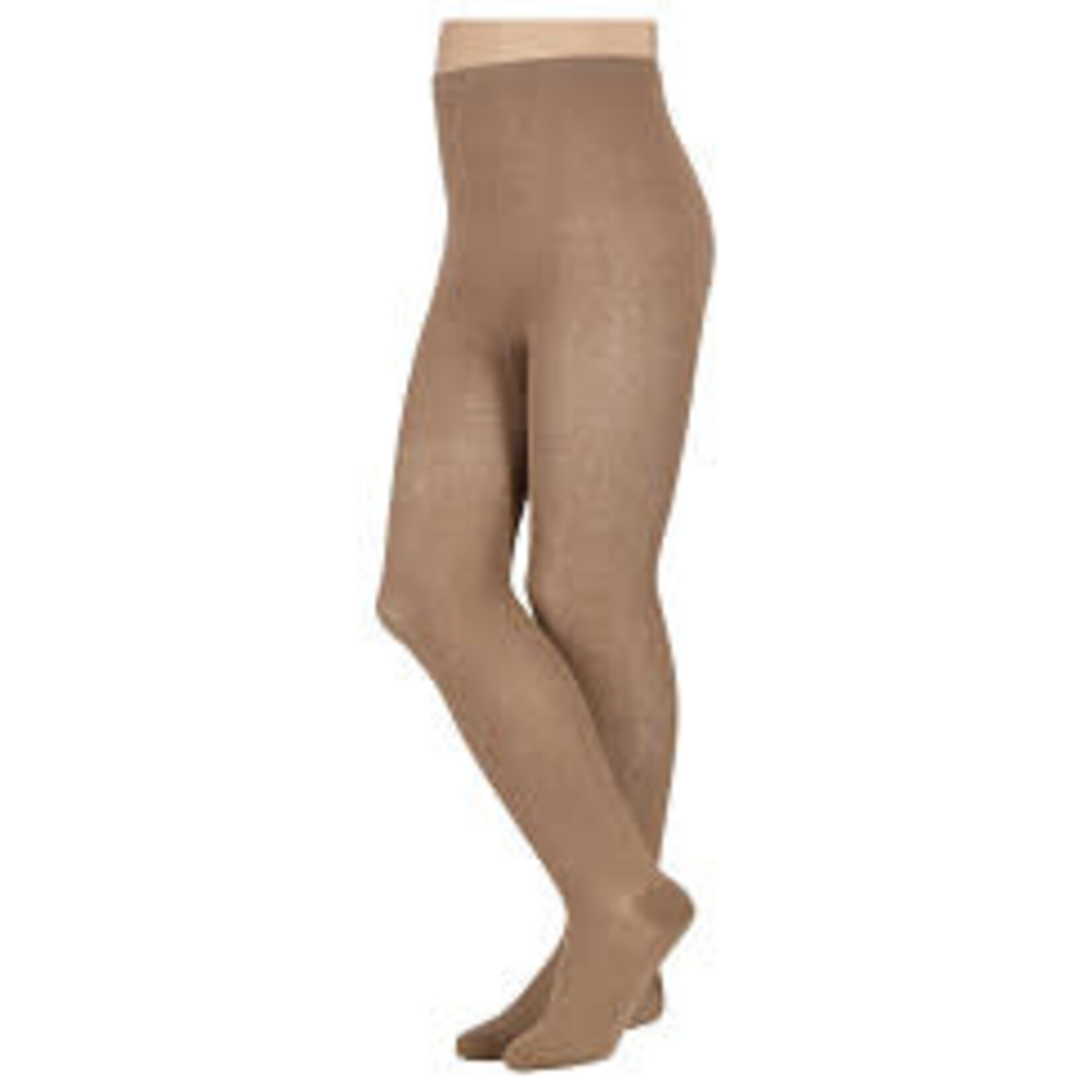 GIRLS TIGHTS COTTON taupe