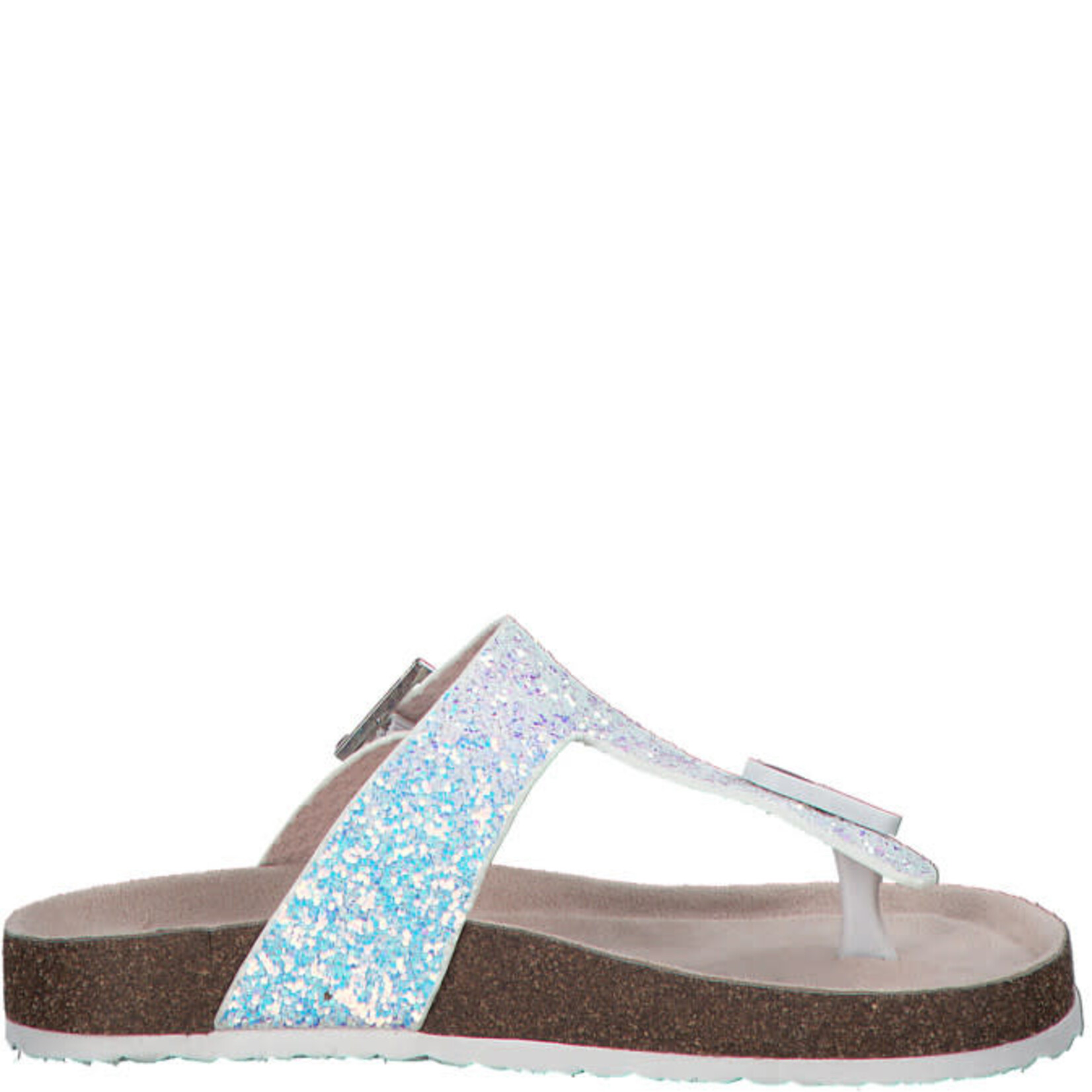 S.Oliver S. Oliver Teenslipper Wit glitter