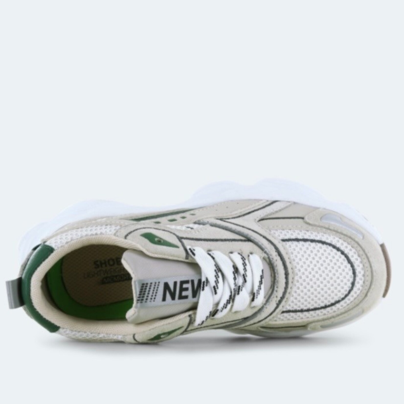 Shoesme Shoesme sneaker beige/green