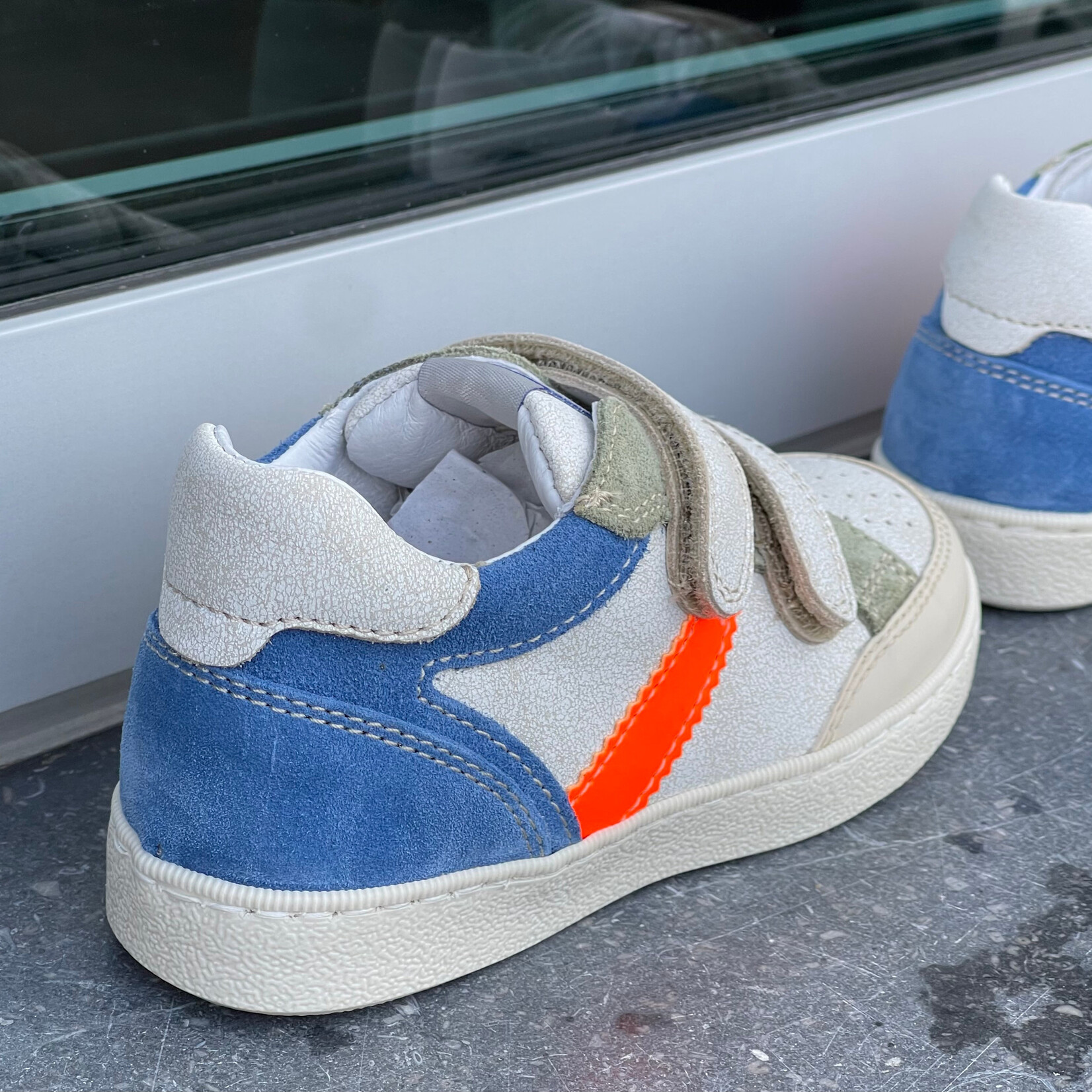 Fr.Romagnoli Sneaker grijs fluo