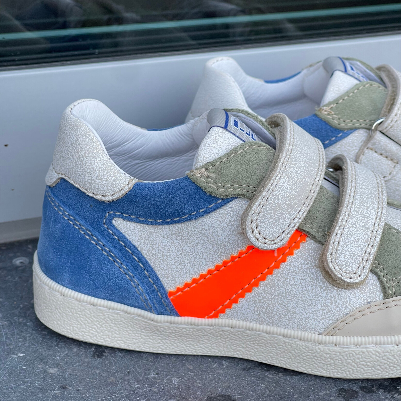 Fr.Romagnoli Sneaker grijs fluo