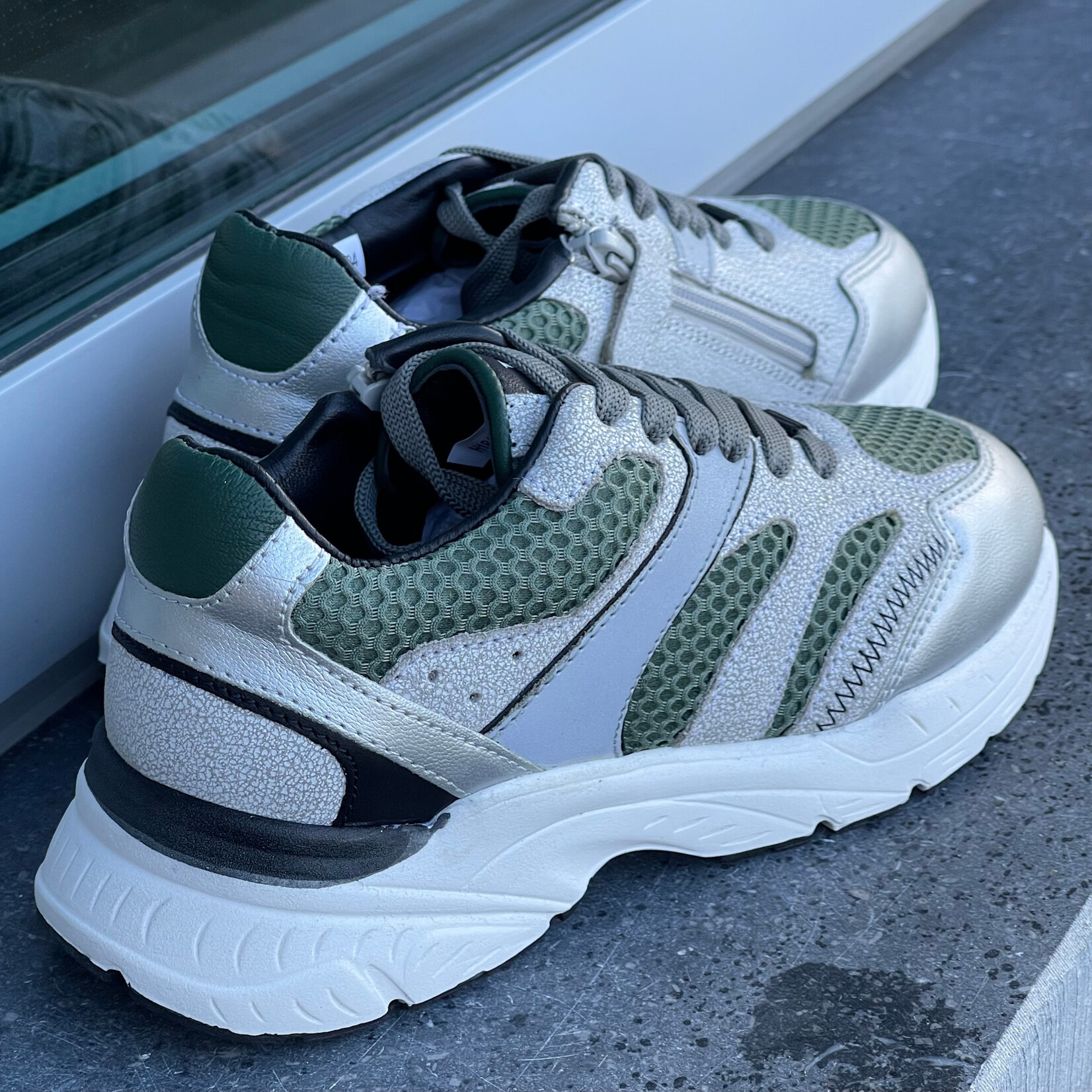 HIP sneaker green combi