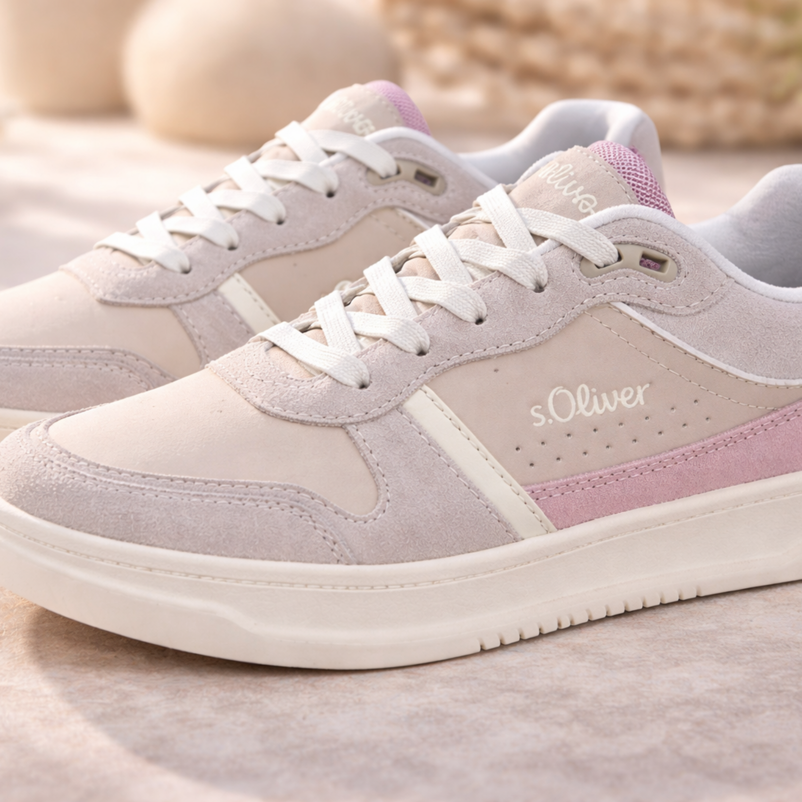 S.Oliver S.Oliver sneaker beige/rose