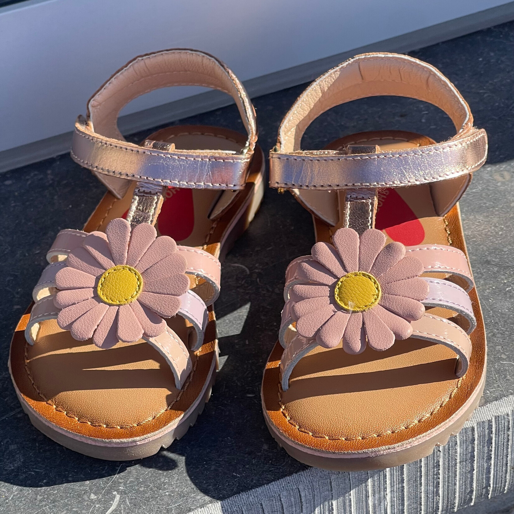 Shoesme Shoesme sandaal bloem roze