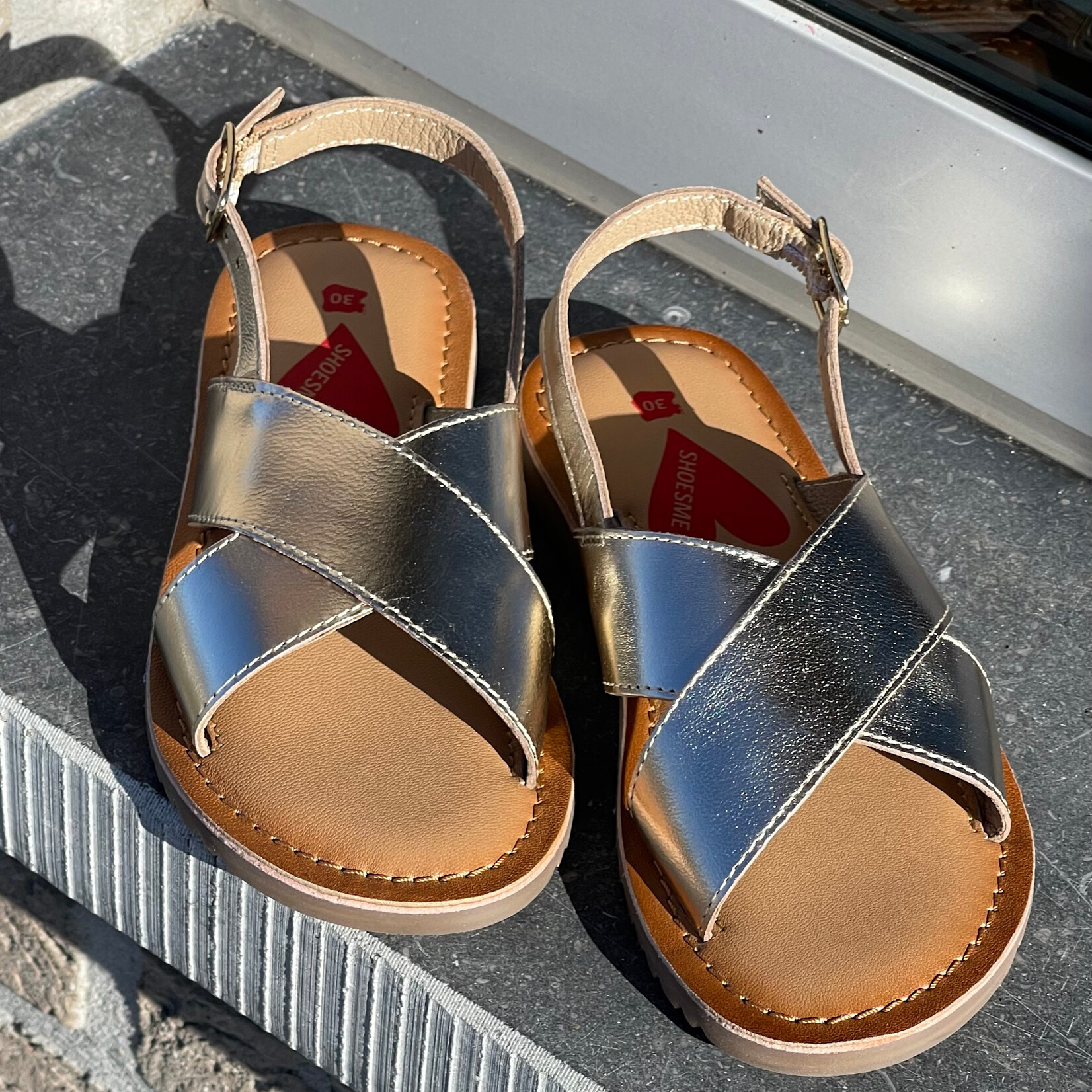 Shoesme Shoesme sandaal goud