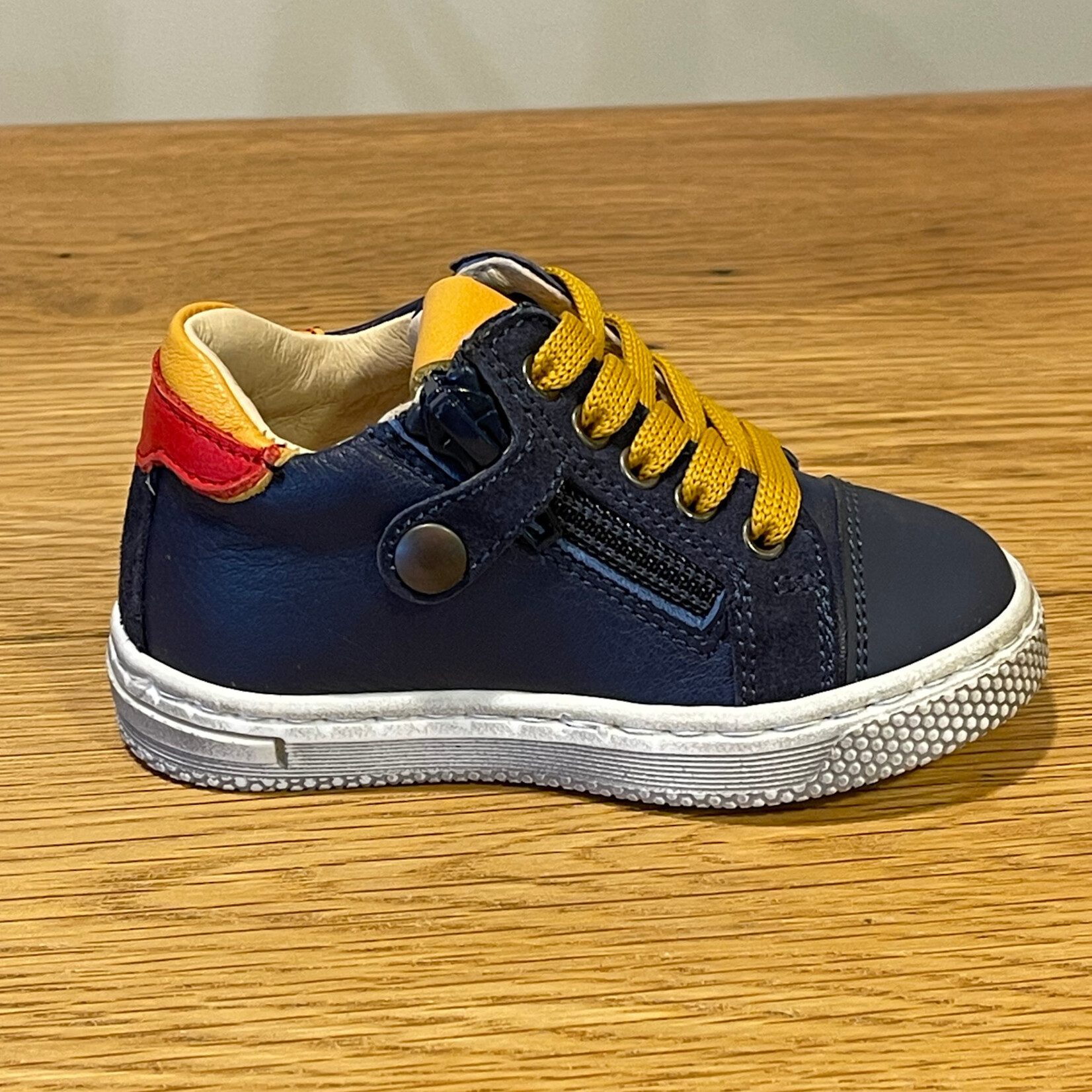 Blauw/oker