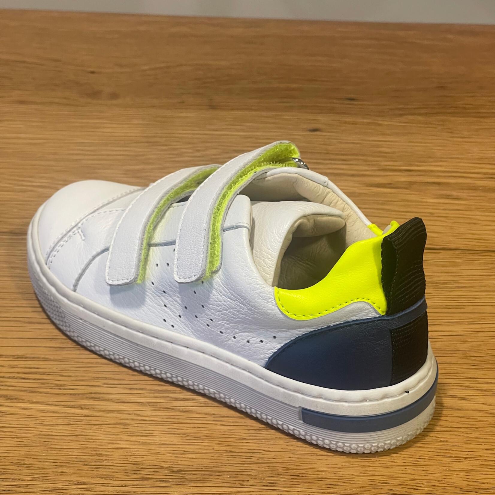 Blauw/fluogeel