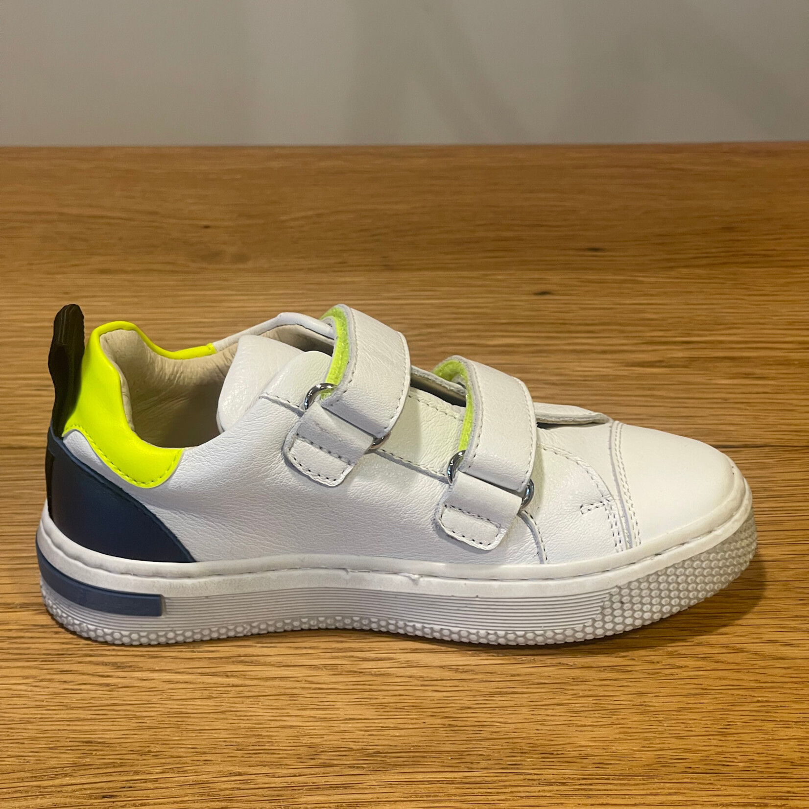 Blauw/fluogeel