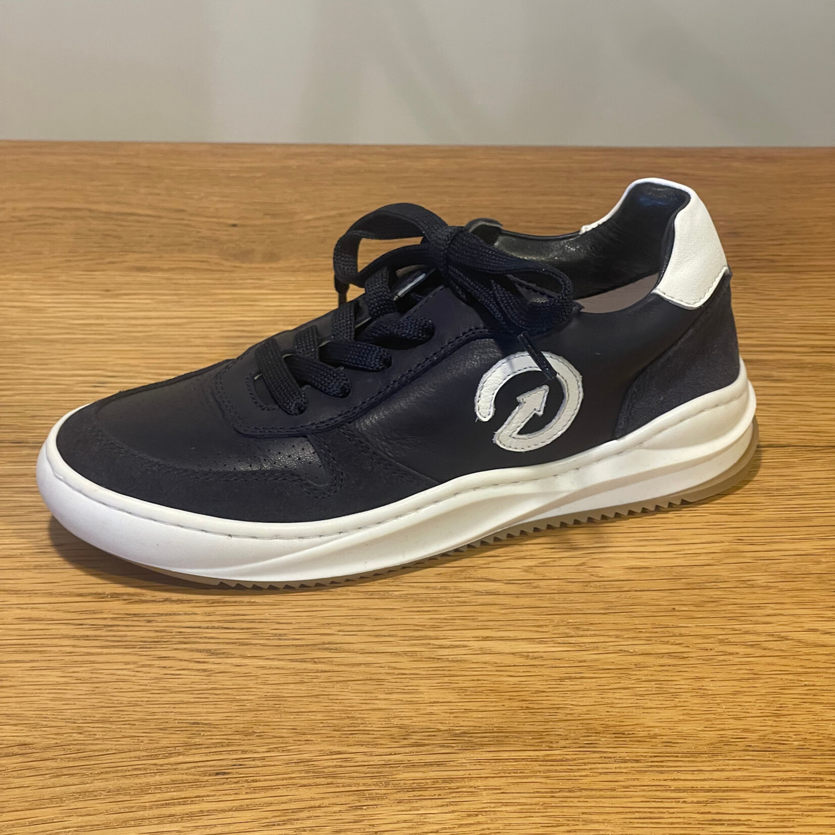 Blauw/wit cirkel
