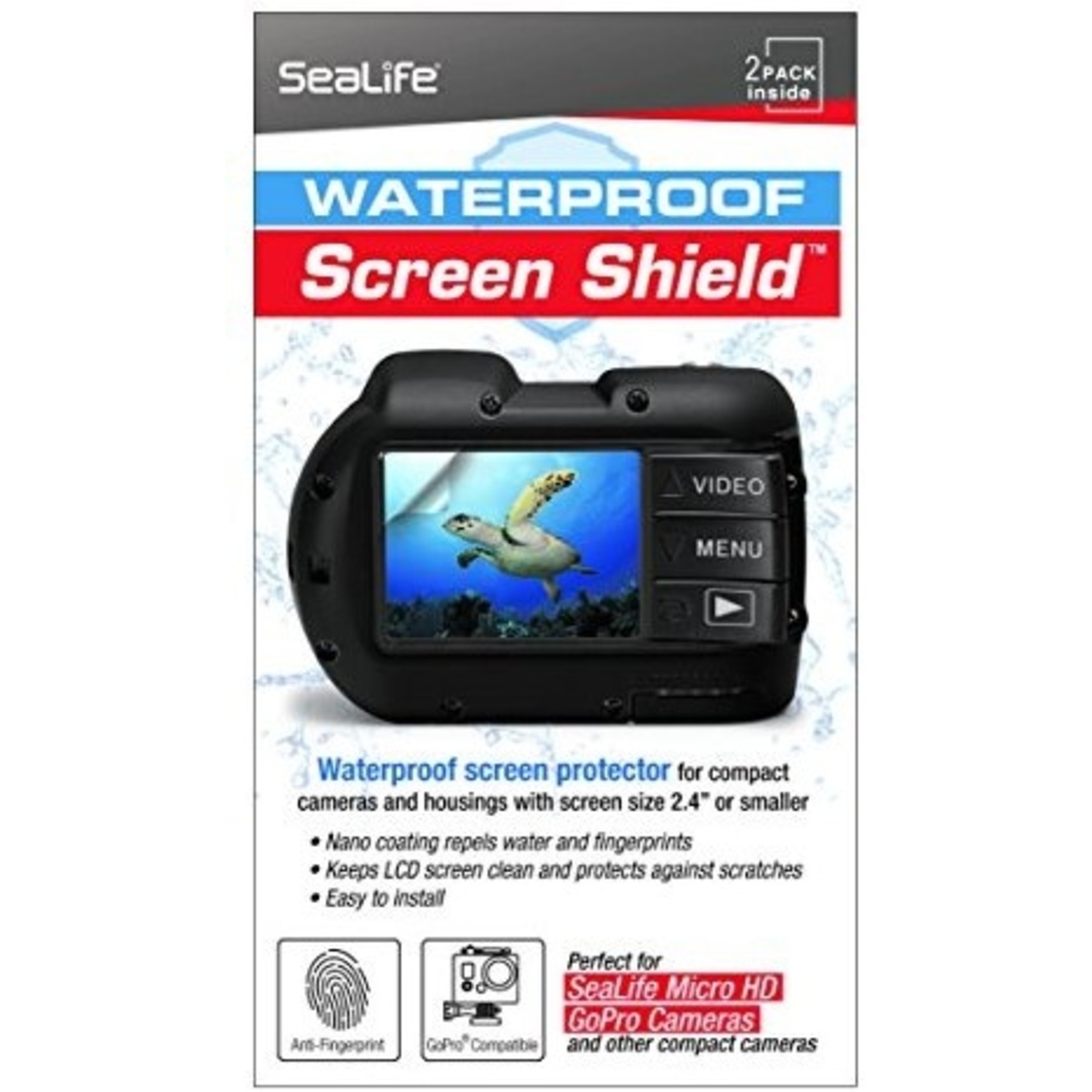 Sealife Screen Shield for Micro HD/GoPro/Compact Cameras