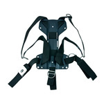 Tecline Harness Tecline DIR standard webbing - incl. 3mm aluminum backplate H MINI - weight 0,91 kg