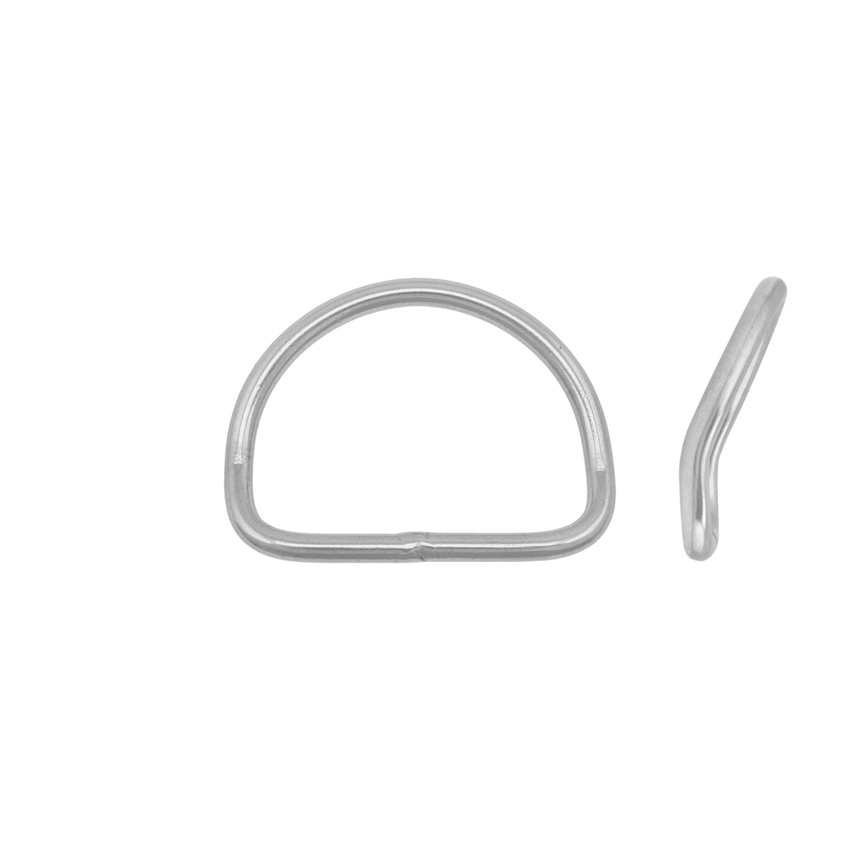 Tecline D-ring 50 mm x 5 mm, bent