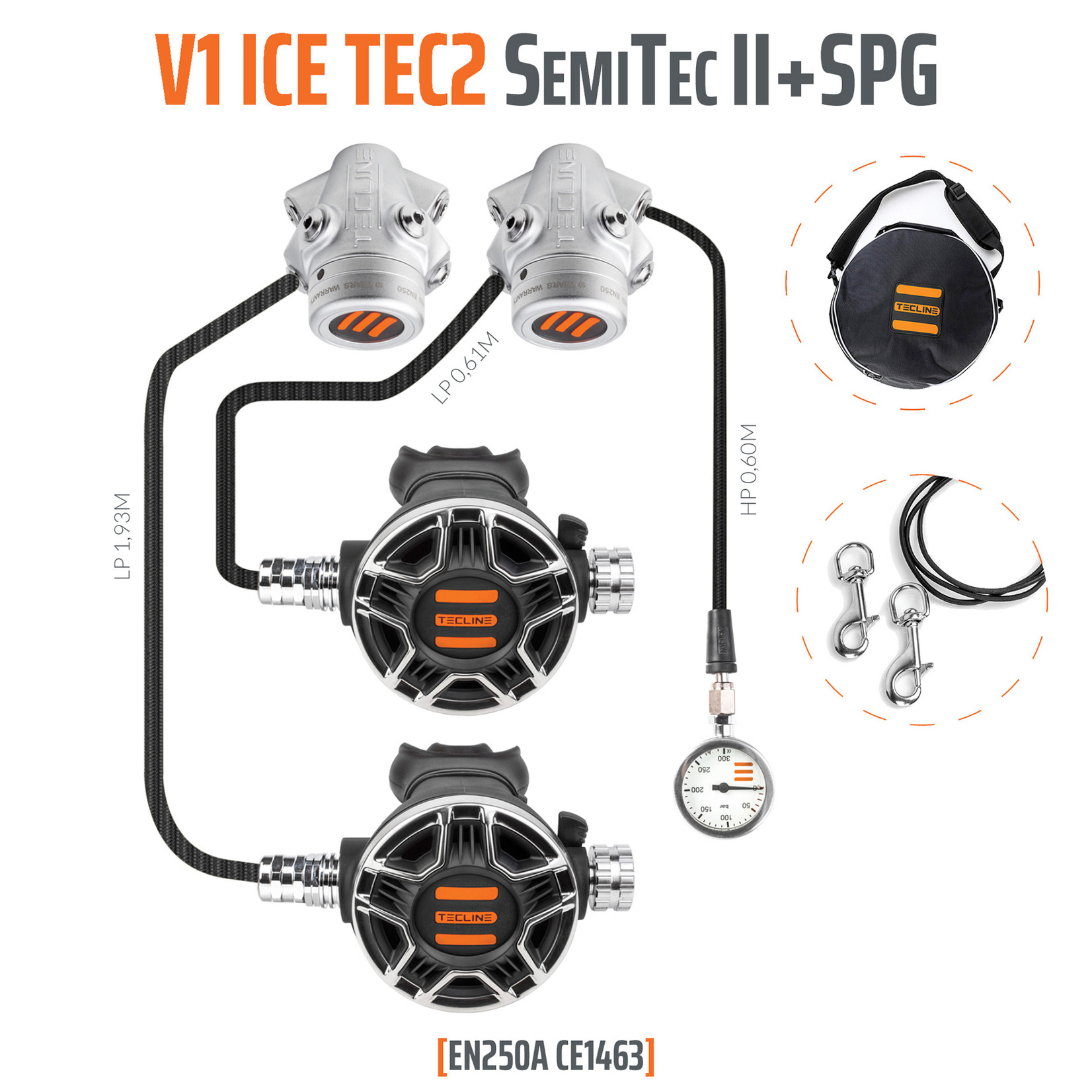 Tecline Regulator V1 ICE TEC2 SemiTec II set with SPG- EN250A