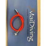 Low pressure inflator (LP) hose - lagedruk inflator slang miflex 61 cm rood