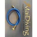 Low pressure inflator (LP) hose - lagedruk inflator slang miflex 61 cm blauw