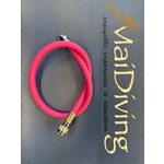 Low pressure inflator (LP) hose - lagedruk inflator slang miflex 61 cm roze