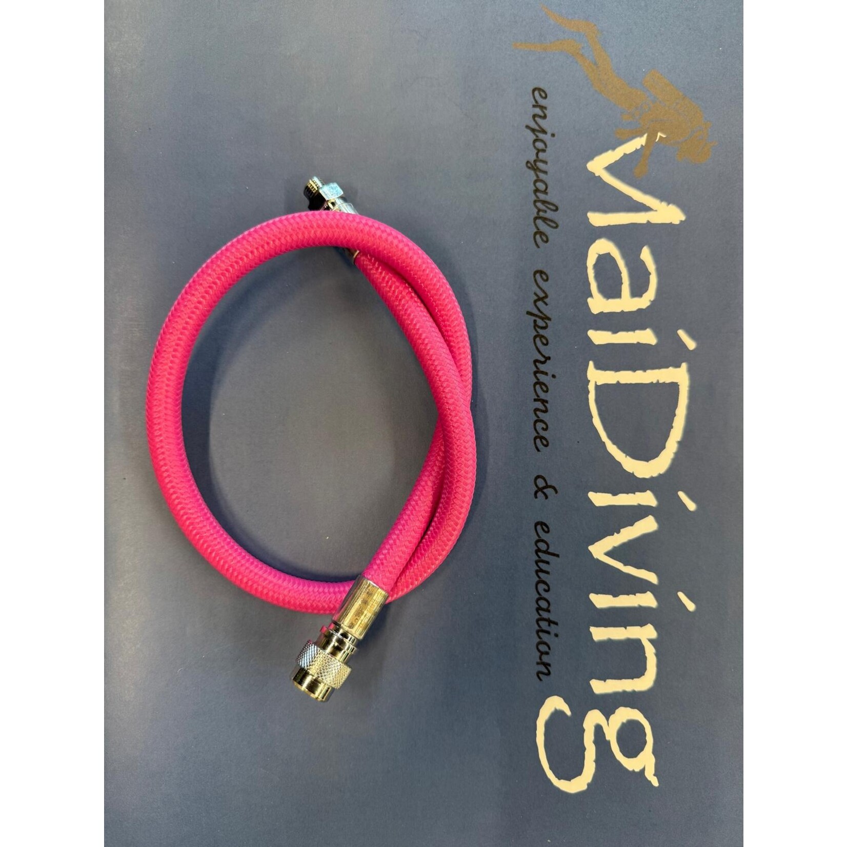 Low pressure inflator (LP) hose - lagedruk inflator slang miflex 61 cm roze