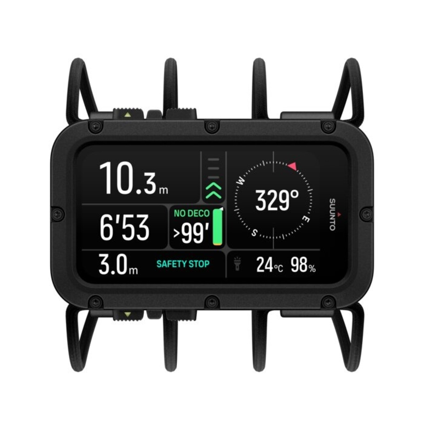 Suunto Nautic met Bungee cord