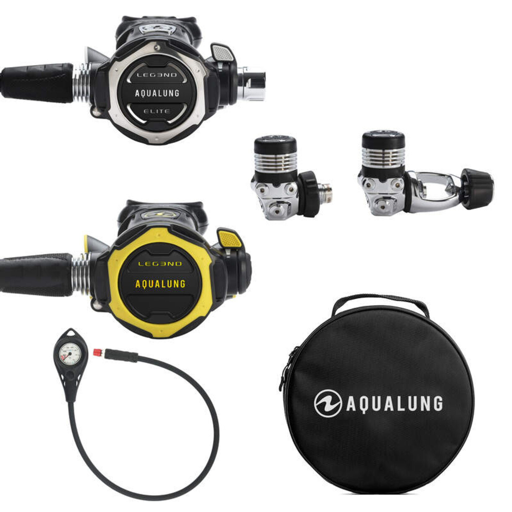 Aqua Lung Pack Leg3nd Elite INT + Leg3nd Octopus + PG + Regulator Bag