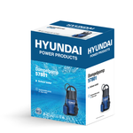 Hyundai Hyundai Dompelpomp inclusief 10M tuinslang - 6000 l/h - 250W - voor helder en licht vervuild water
