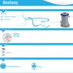 Bestway Bestway Flowclear™ filterpomp 2.006 l/h + filterpatroon