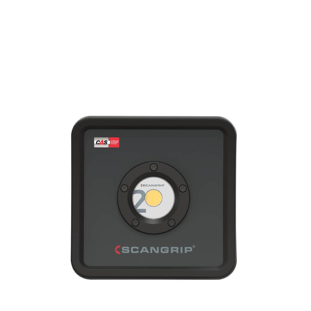 Scangrip dimbare Bouwlamp - Schijnwerper Nova 2 - 16W - 2000 lm - voor CAS accusysteem (excl. accu)