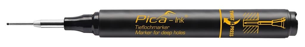 Pica Markeerstift 150/40 voor diepe gaten - permanent - zwart