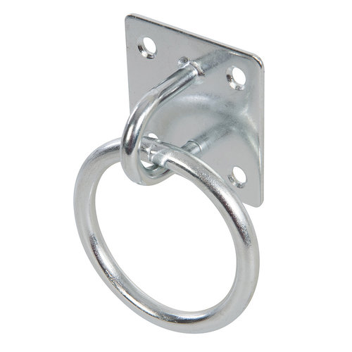 Fixman Fixman Kettingplaat, gegalvaniseerd Ring, 50 mm x 50 mm