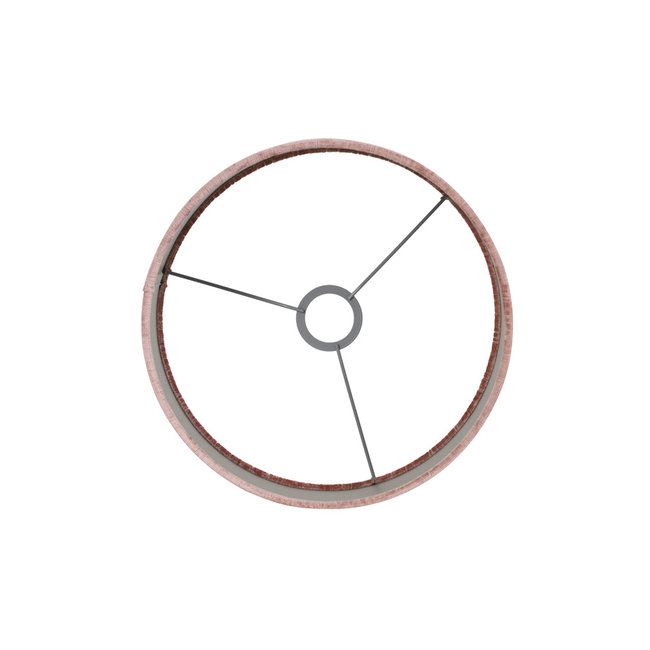 Light & Living Kap cilinder 35-35-30 cm GEMSTONE  oud roze