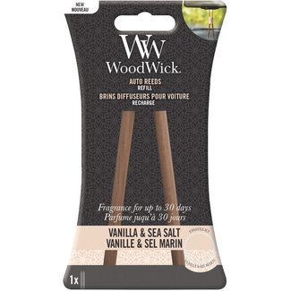 Woodwick WW Auto Reed Refill Vanilla & Sea Salt