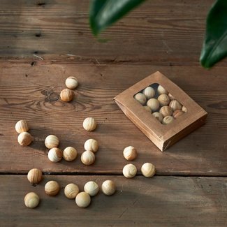 Riviera Maison Natural Wood Decoration Balls