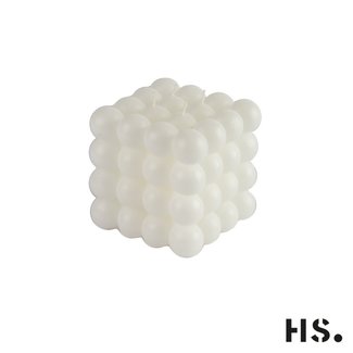 Home Society Candle Bubble WH L