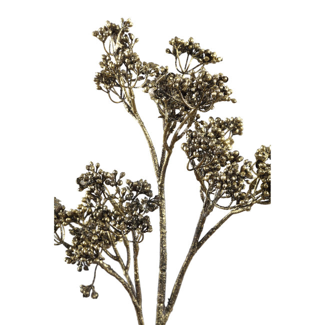 PTMD Berry Plant black gold metallic berry spray S