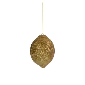 Light & Living Ornament hang Ø9x12 cm LEMON Gold