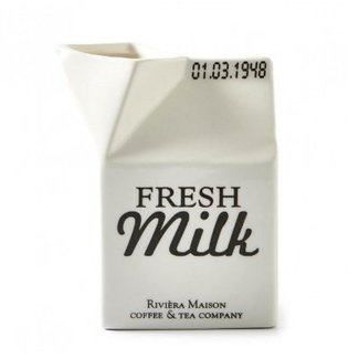 Riviera Maison Carton Jar Milk