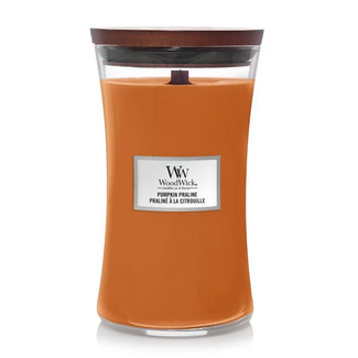 Woodwick Pumpkin Praline Large Candle WoodWick© 130h.